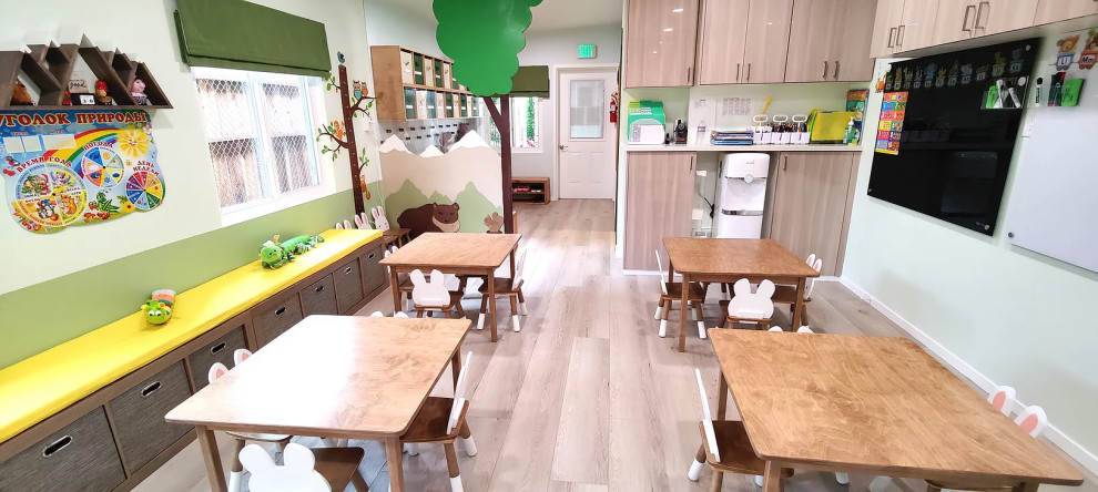 Частный детский сад «I grow academy» в Калифорнии, США