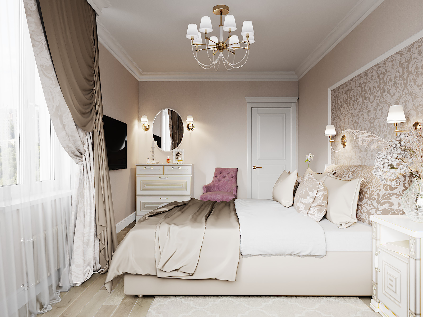 ЖК Галактика, трехкомнатная квартира