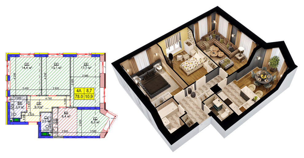 3D-планировки