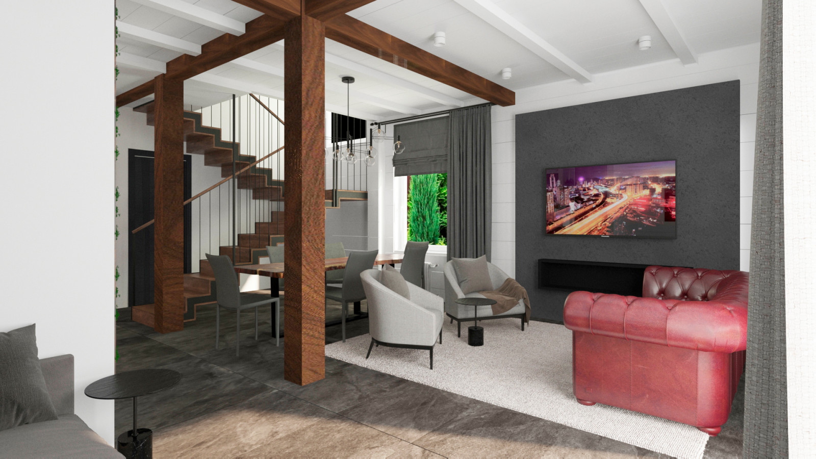 Деревянный дом в Егорьевске