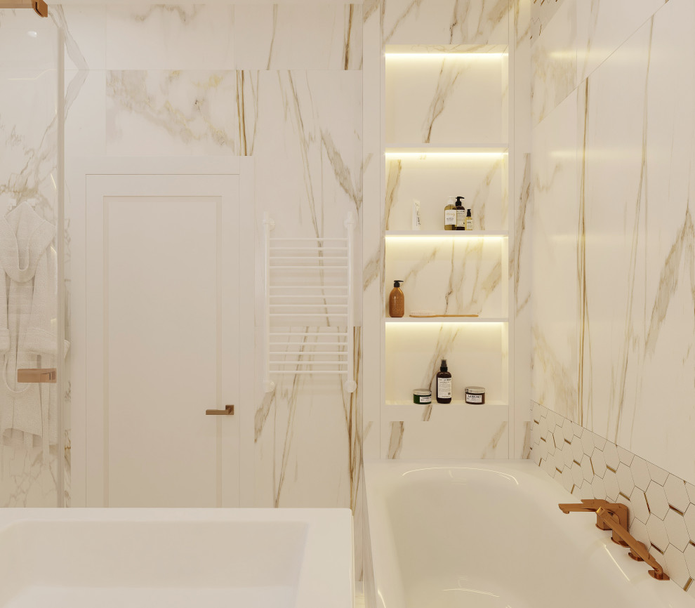 3-х комнатная  квартира в ЖК  «Клубный дом на  Фруктовой», Ижевск. 82,72м2