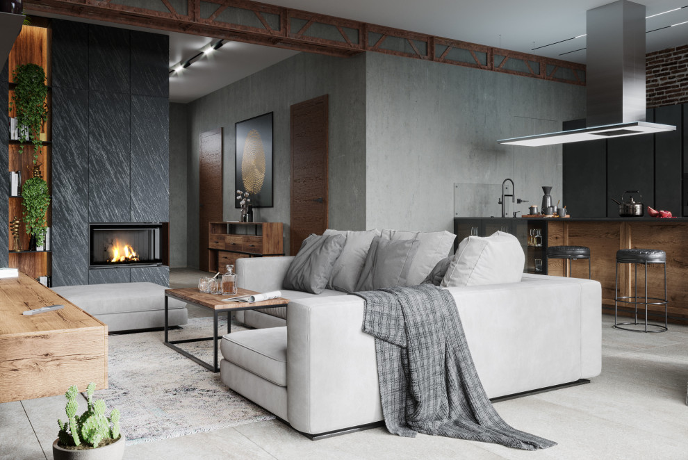 Дом в стиле лофт