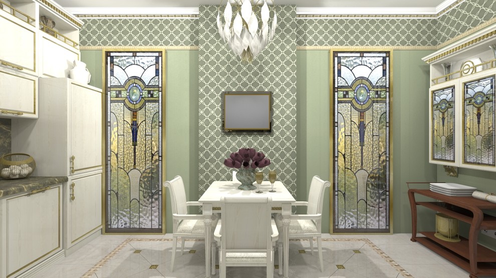 Дом с витражами