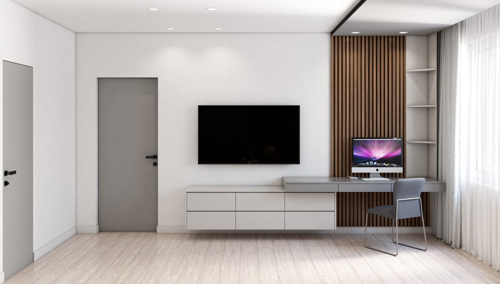 Квартира в Сканди минимализме