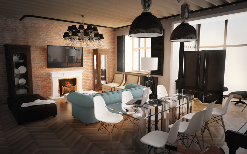 Обложка проекта: проект КВАРТИРЫ в стиле ЛОФТ