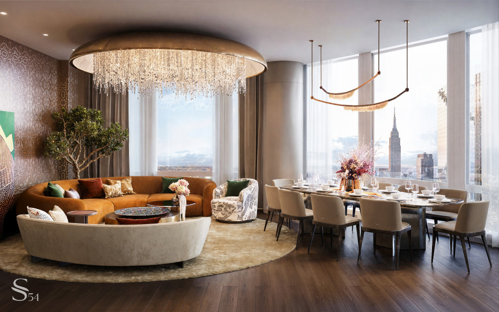 Обложка проекта: ДИЗАЙН ИНТЕРЬЕРА ВИДОВОЙ КВАРТИРЫ В НЬЮ-ЙОРКЕ