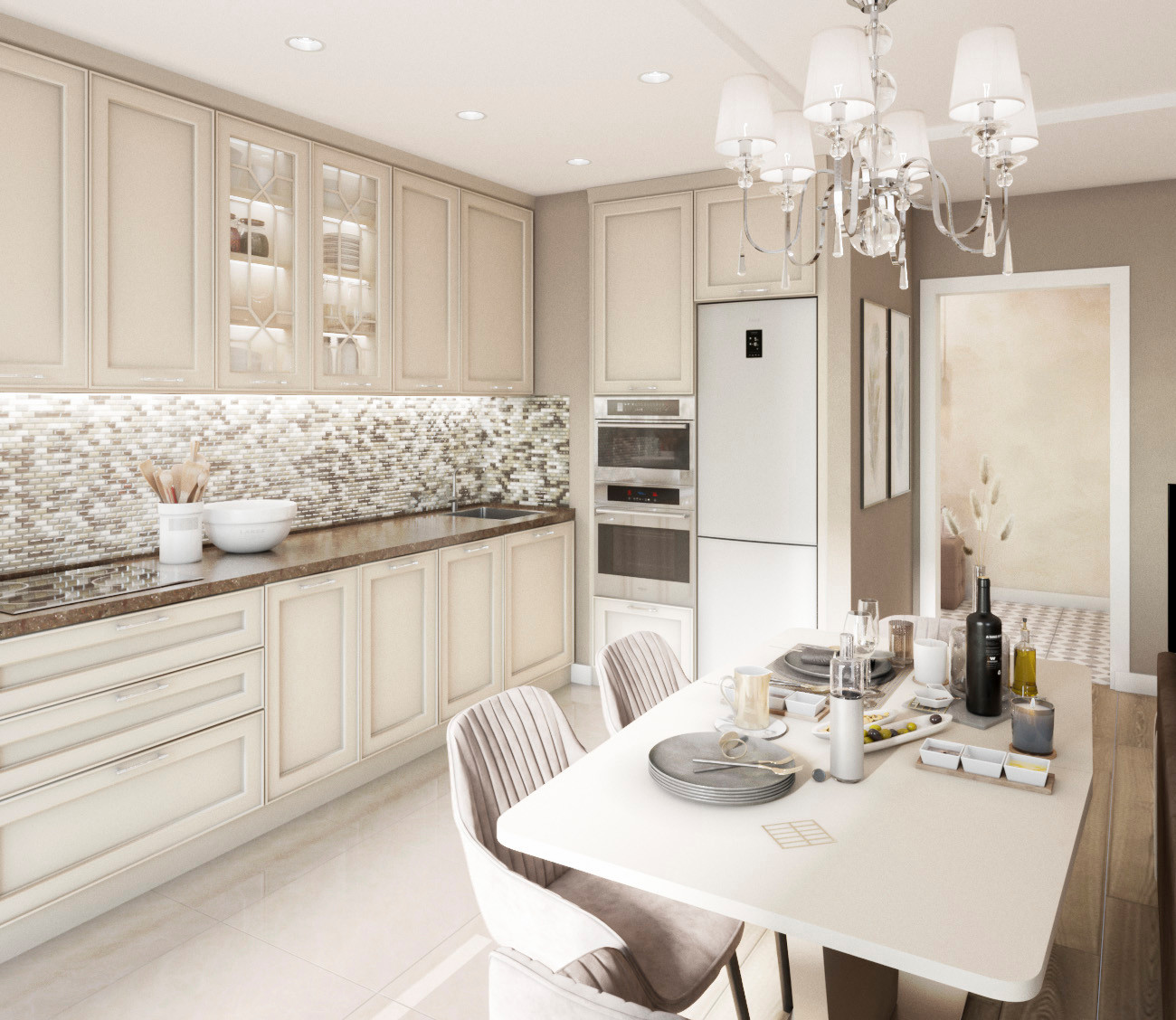 Четырехкомнатная квартира