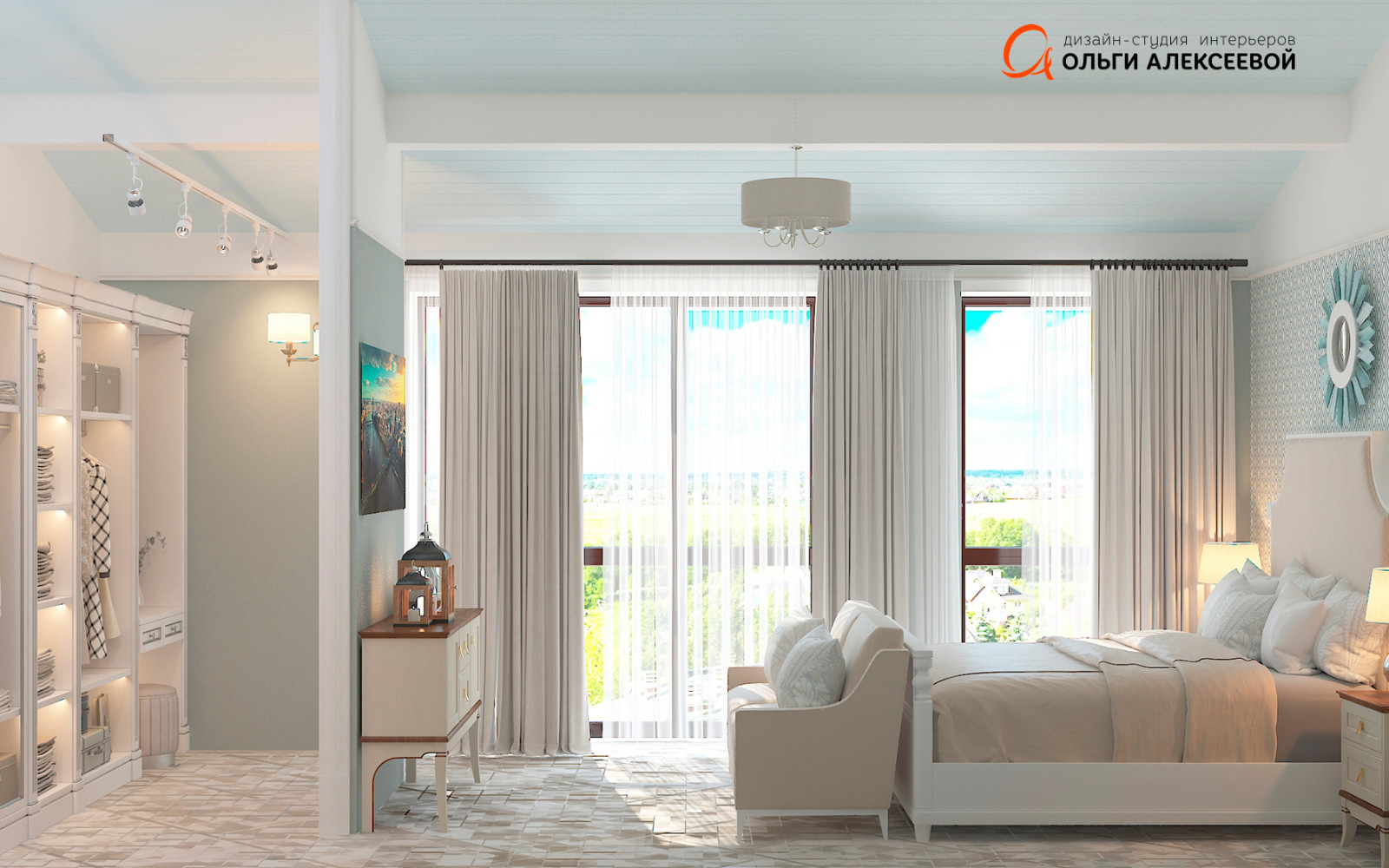 Американская классика в таунхаусе площадью 310 м2.