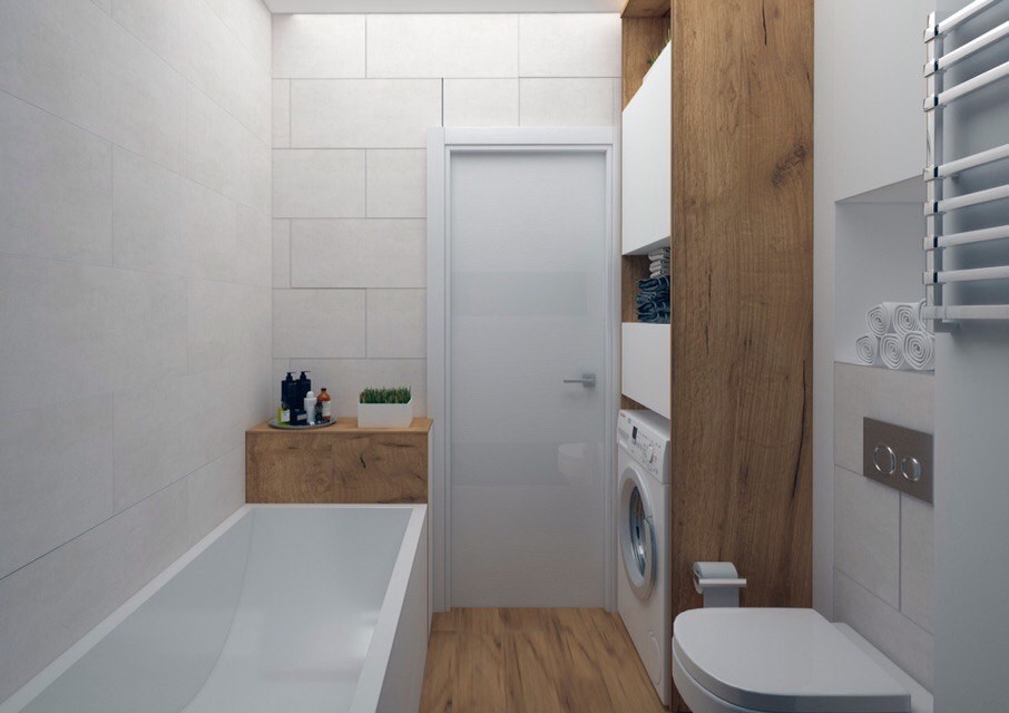 Обложка проекта: Проект санузла в доме на Соколовской улице