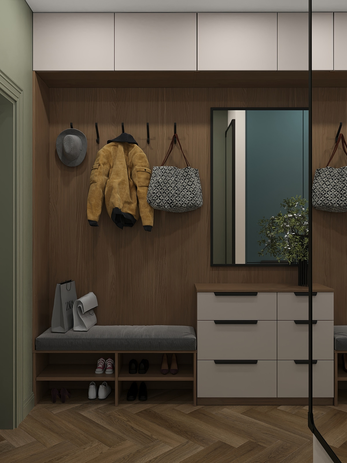 Яркая и свежая квартира в Москве