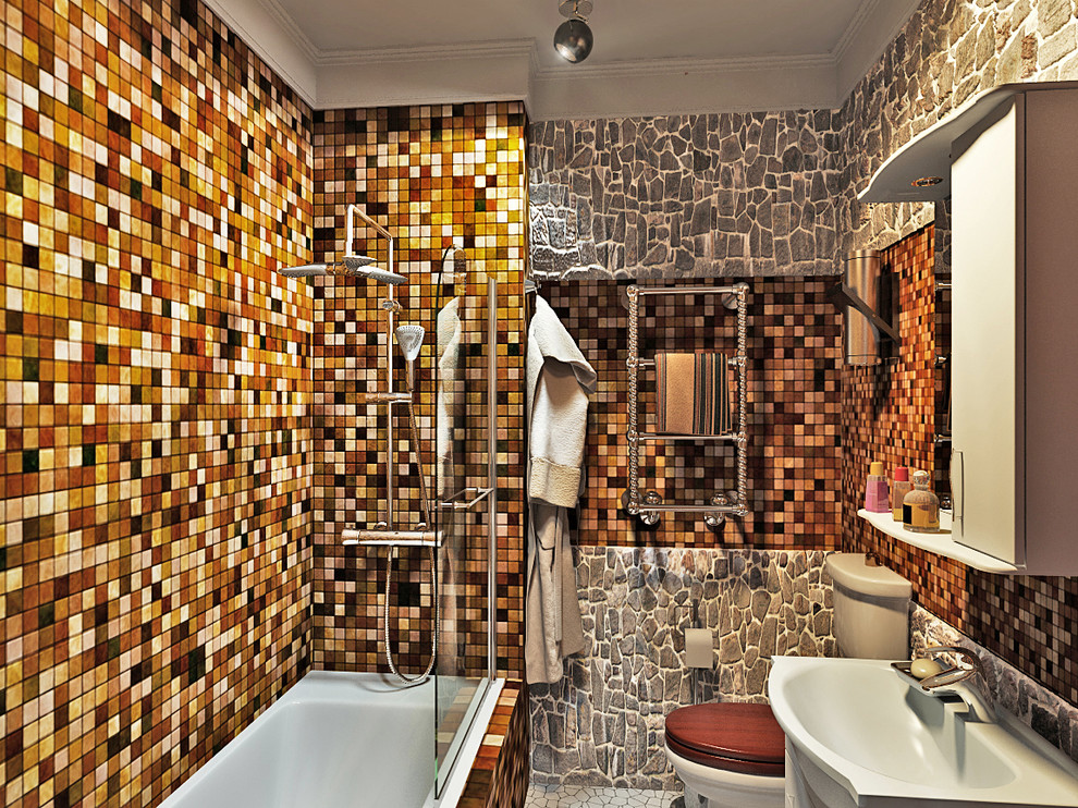 Обложка проекта: 3D визуализация ванной комнаты