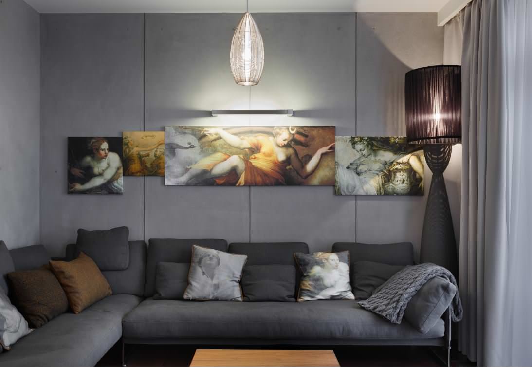 Квартира успешного петербуржца.