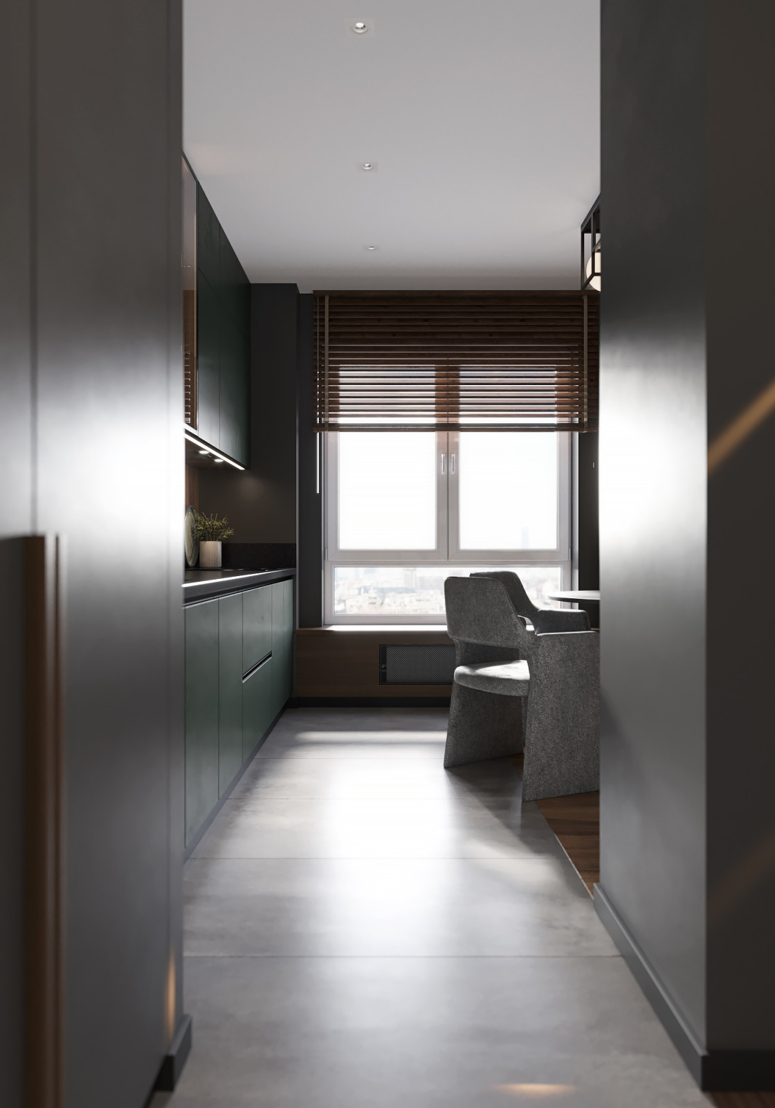 Уютный черный