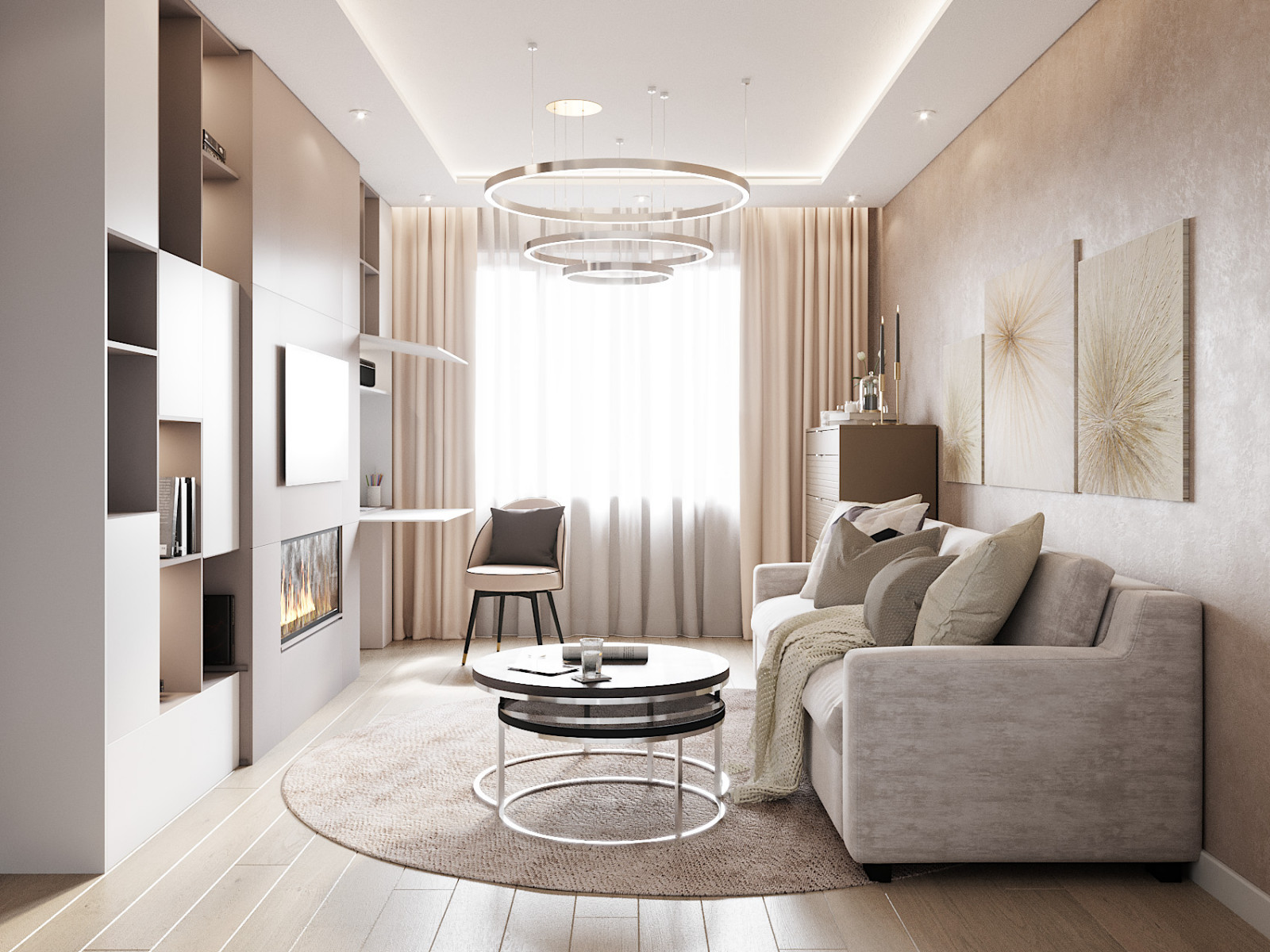 Valencia. Дизайн-проект квартиры, 58 кв.м