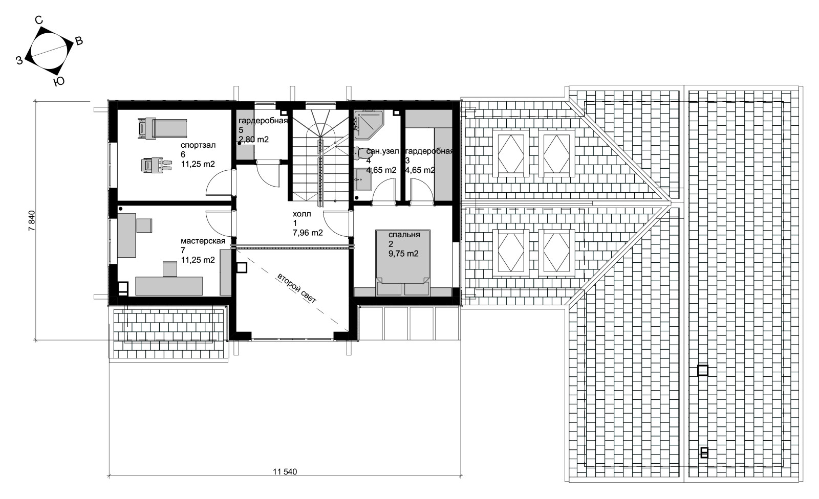 Каркасный дом в Огоньково