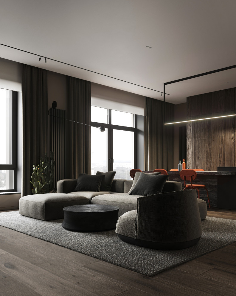 Обложка проекта: Flat in natural colours | Квартира в природных оттенках