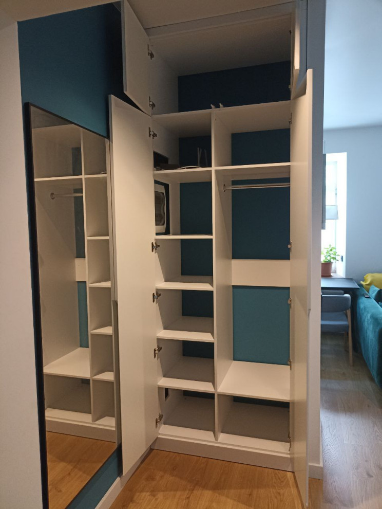 Встроенные распашные шкафы