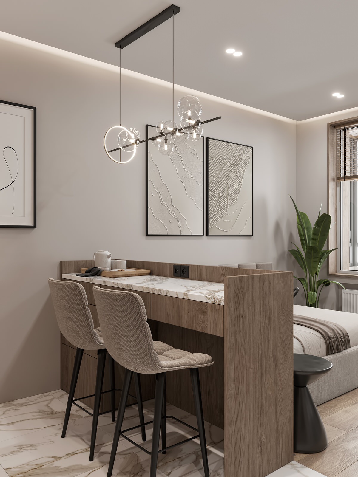 Квартира-студия для молодой девушки в Санкт-Петербурге