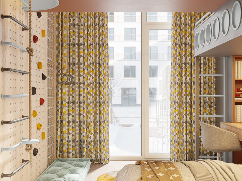 Дизайн интерьера детской комнаты в квартире в ЖК на Декабристов