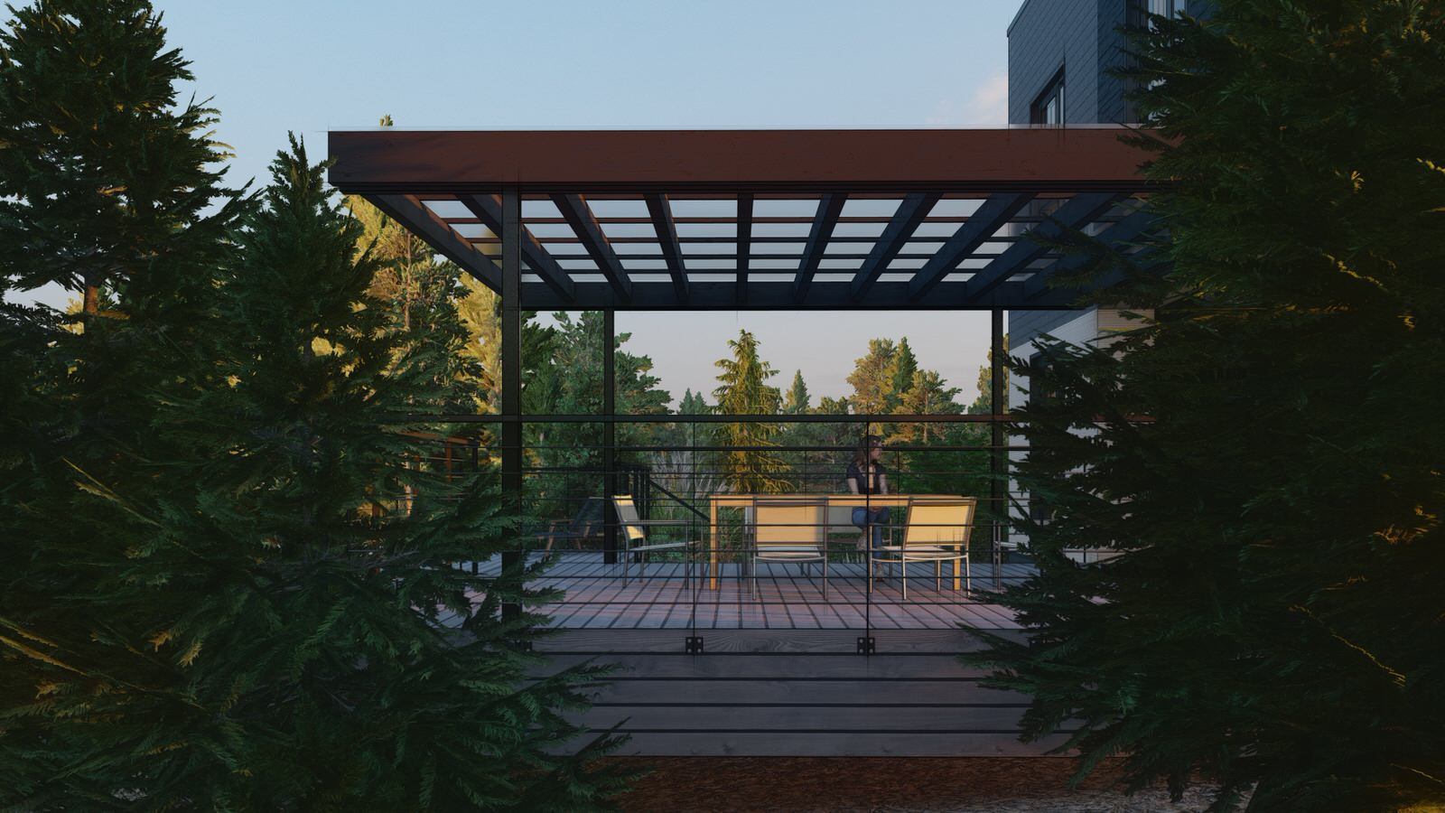 Обложка проекта: Благоустройство участка в коттеджном поселке Литл Токио, г. Казань