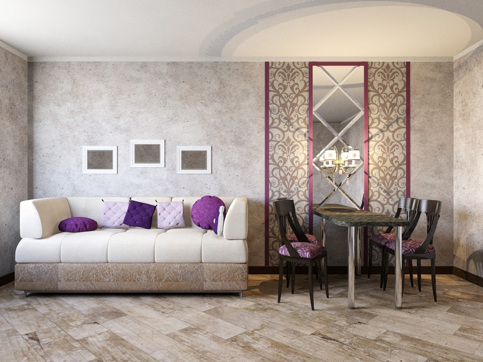 Варианты декора стены в гостиной