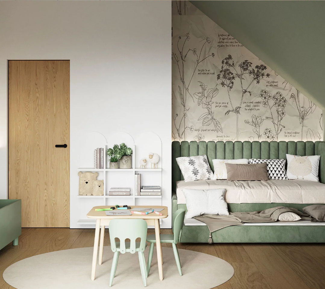 Детская в эко стиле