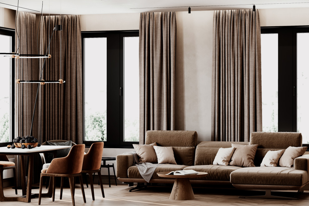 Проект оформления интерьера квартиры 100 кв.м