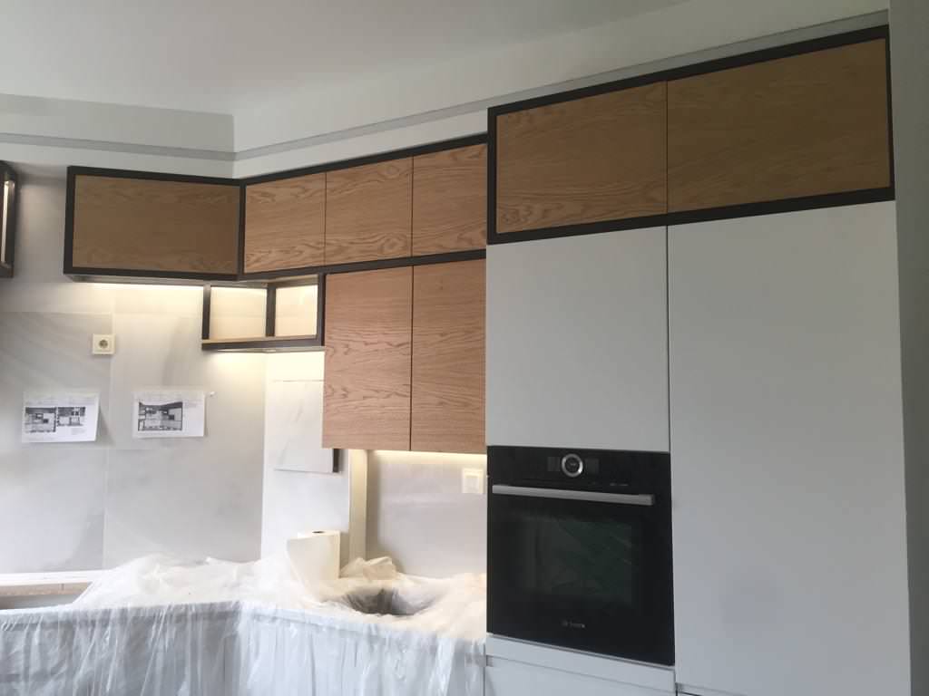 Кухня железо и дуб (LOFT)