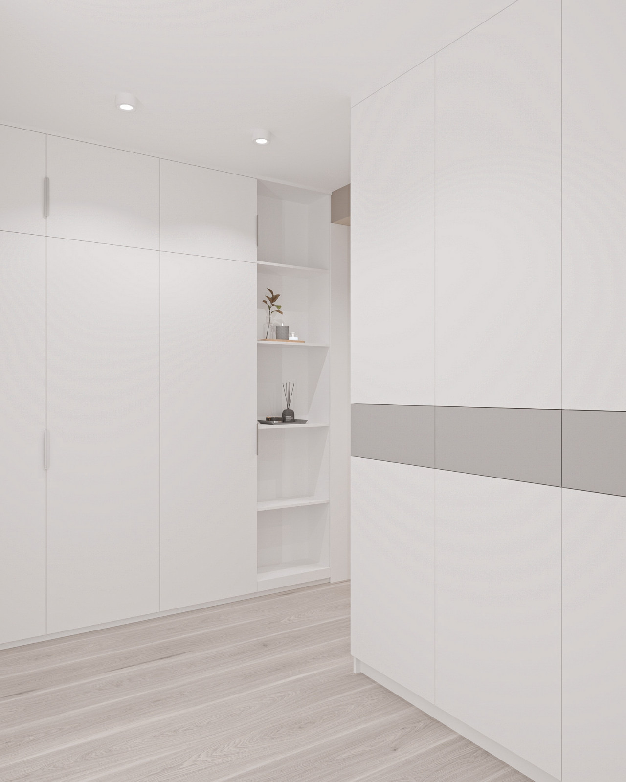 Частичный проект 2-к квартиры