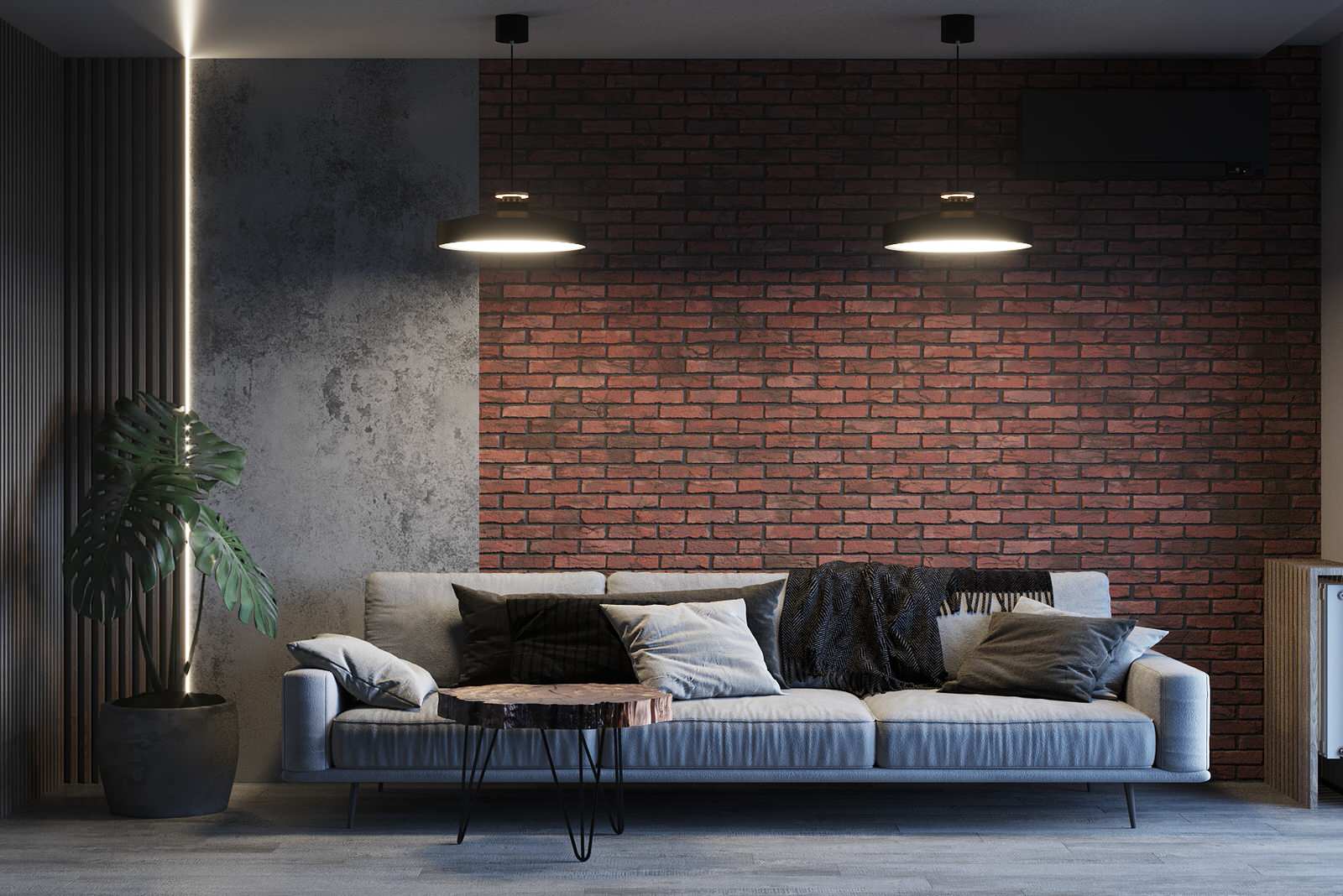 Дизайн квартиры в стиле лофт