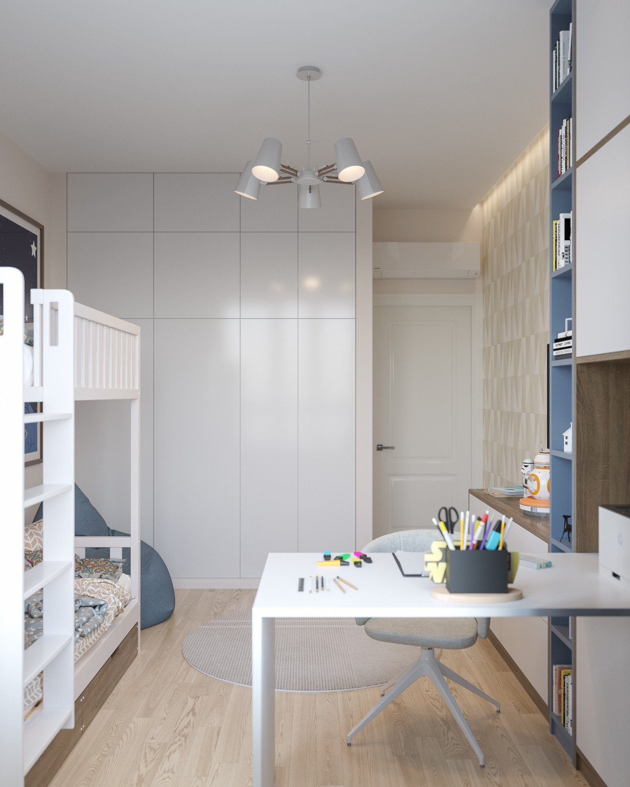 Дизайн детской для детской для двух мальчиков