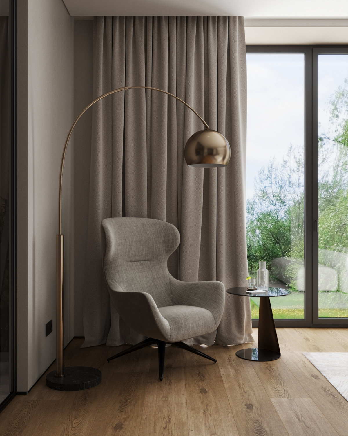 Дом ДНТ "Удача". Спальня