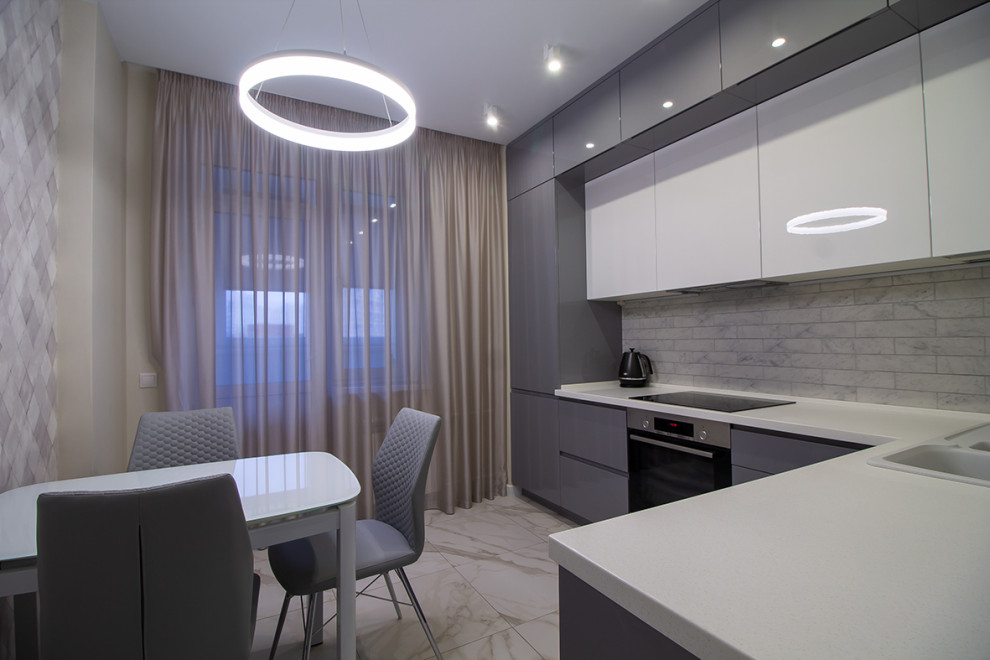 Реализованный проект двухкомнатной квартиры