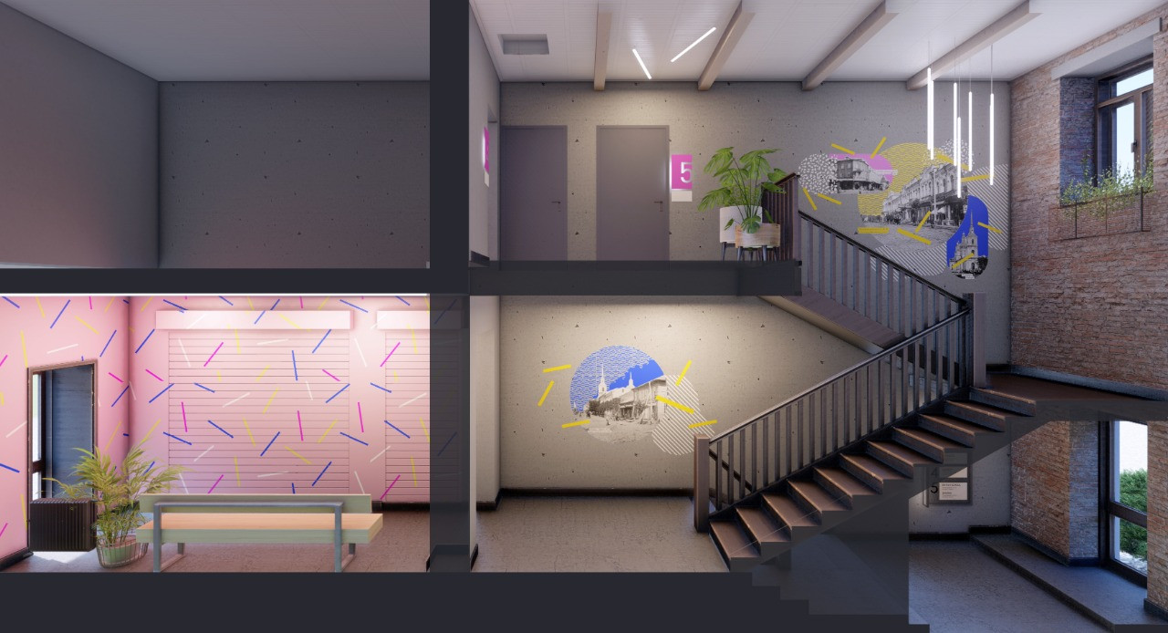 Дизайн общественного пространства, Рославль, Смоленская область