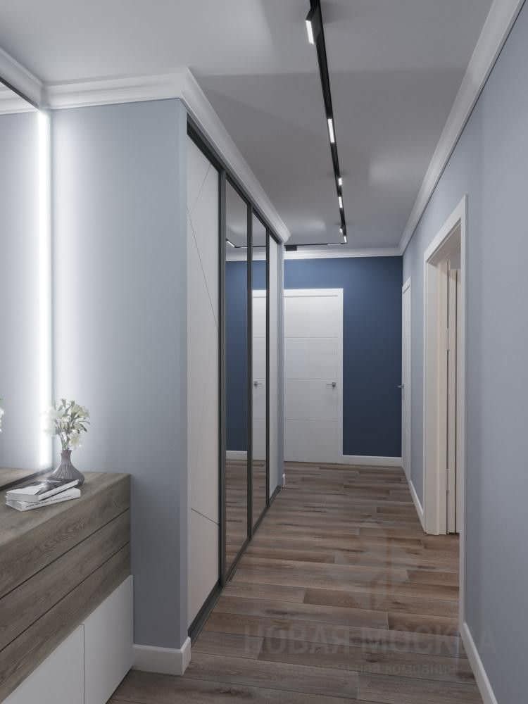 Дизайн-проект трехкомнатной квартиры площадью 87 кв.м в ЖК «Лучи»