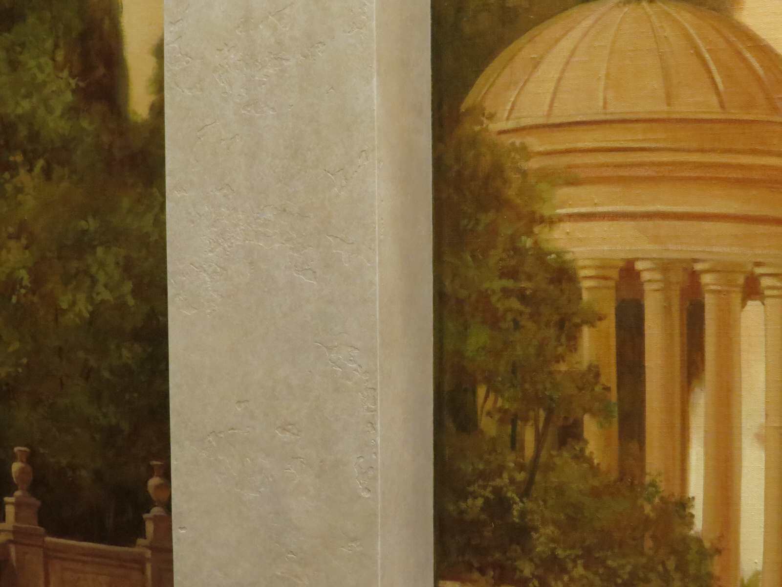 имитация камня в интерьере