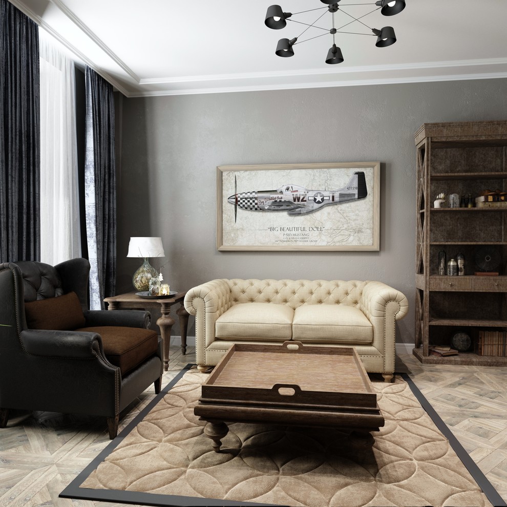 Визуализация лепнины в интерьере