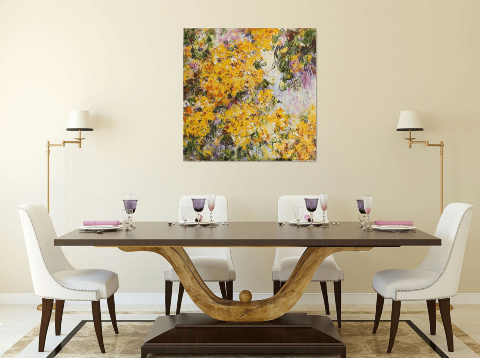 Работы художницы Дианы Маливани - Столовая - Дизайн интерьера (1)