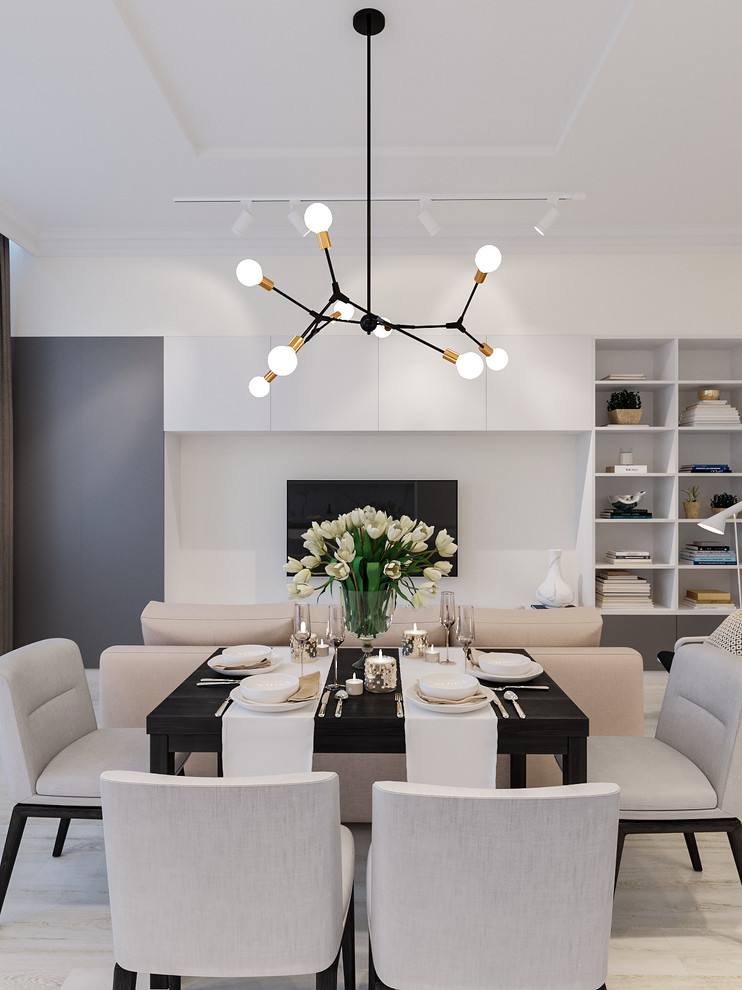 Монохромная кухня