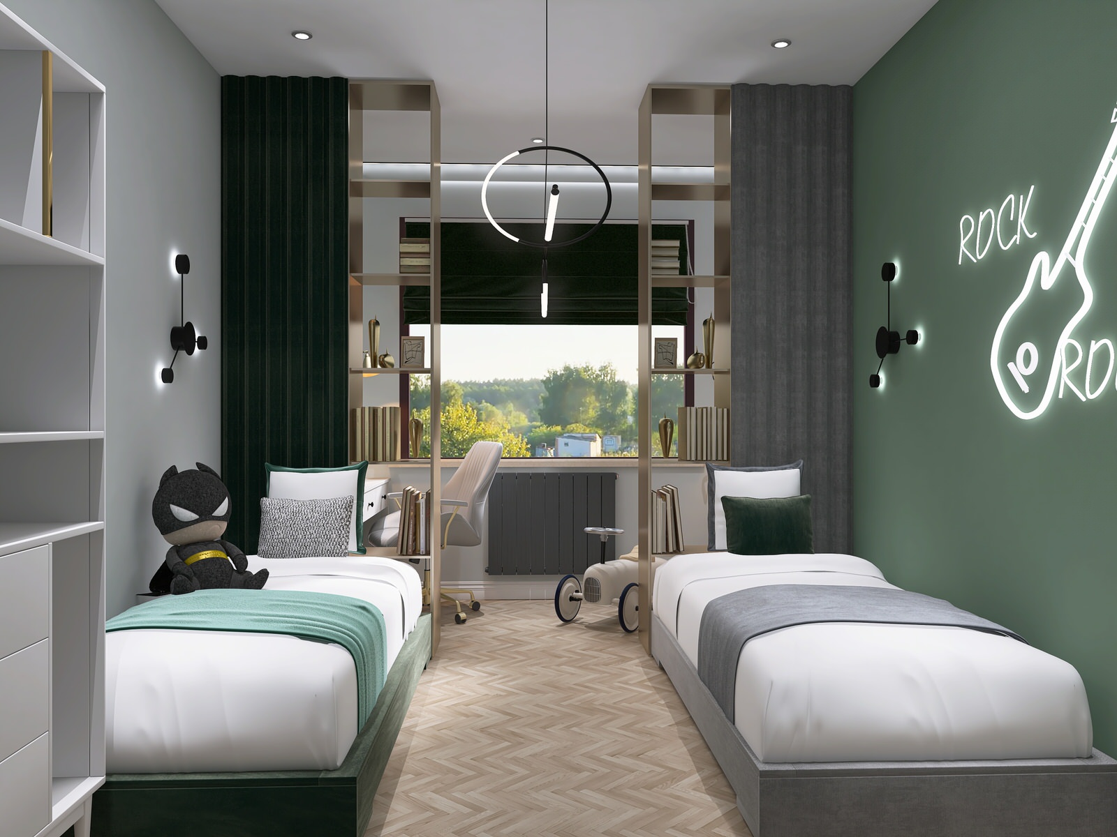 Двухкомнатная квартира 65 м2