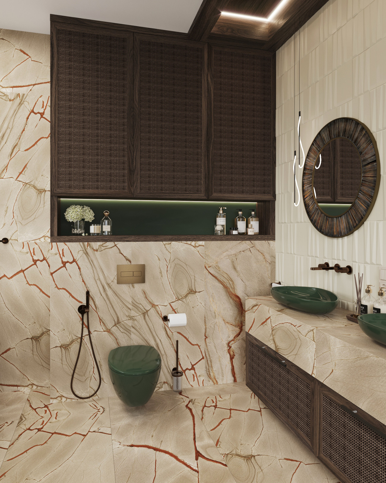 Интерьер 2-ух этажной MINIVILLI.terra