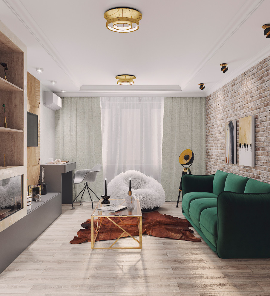 3-ком. квартира в стиле фьюжн