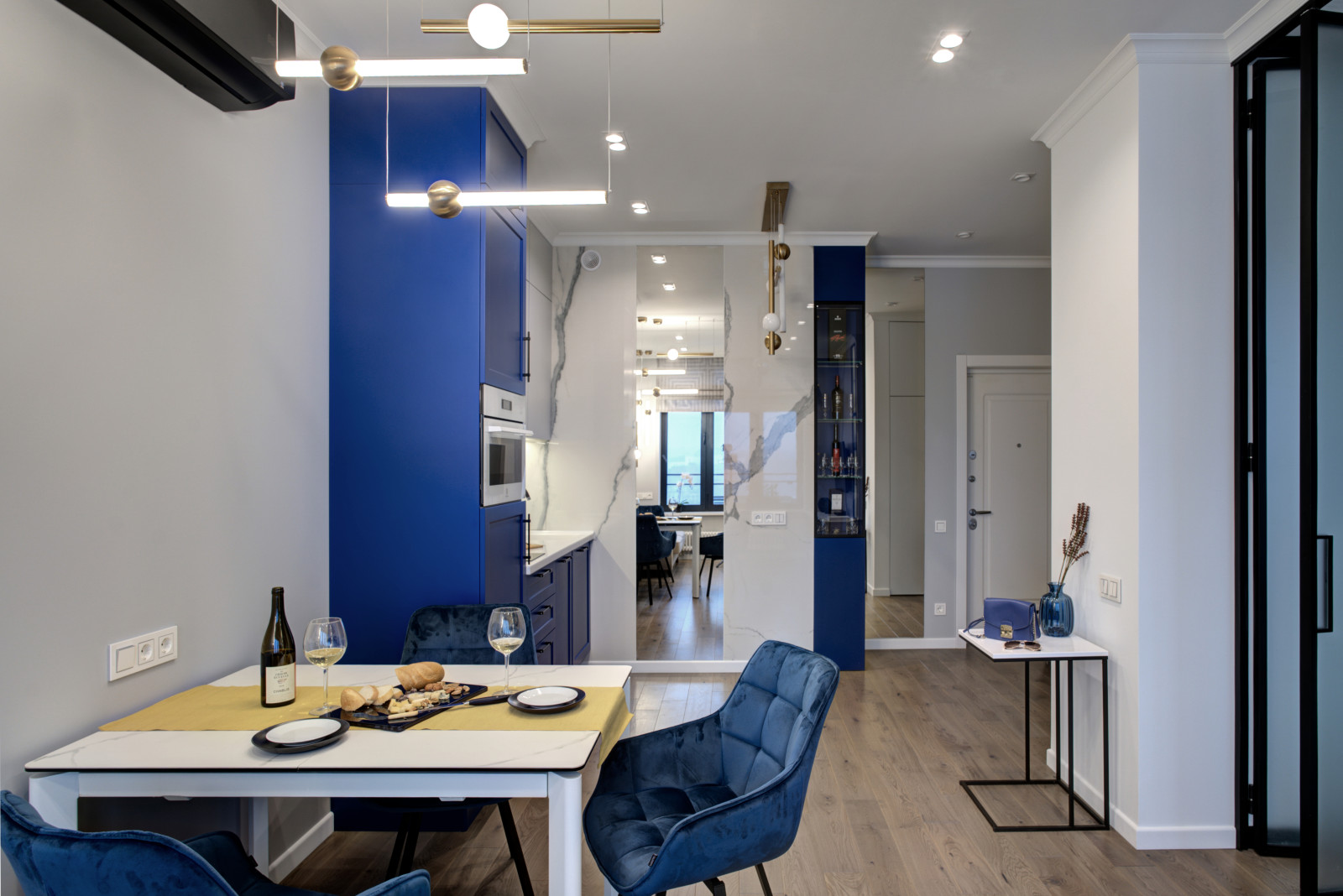 Квартира-студия в ЖК «Западный порт», 38 кв.м.