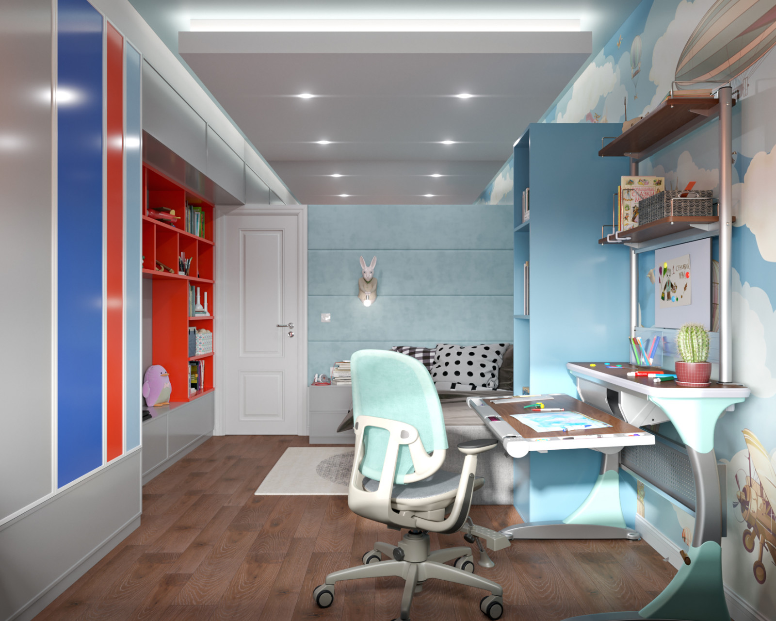 Ягодно-кобальтовый смузи