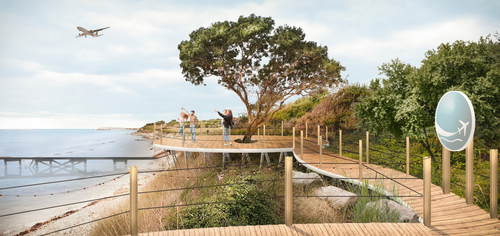 Фор-эскиз прибрежной территории Геленджике