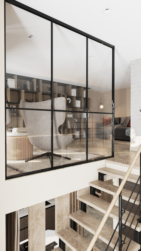 Двухуровневая квартира в жк Онега