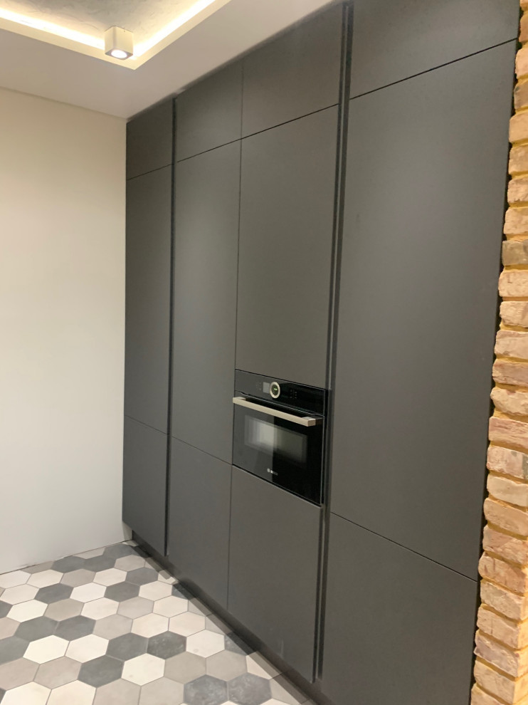 Кухня с островом в ЖК Лайнер