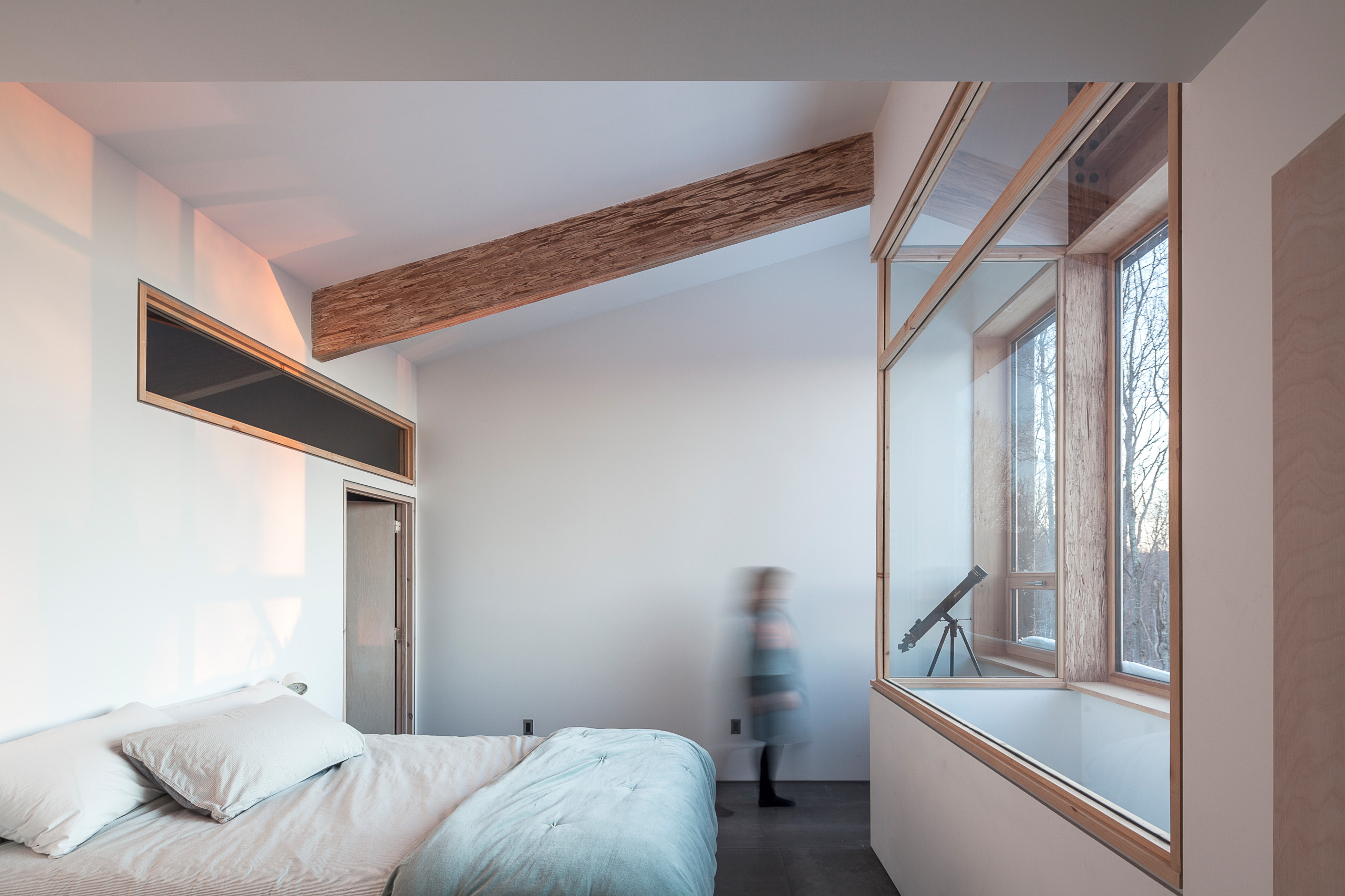 Houzz США:  Дом в лесах, к северу от Нью-Йорка