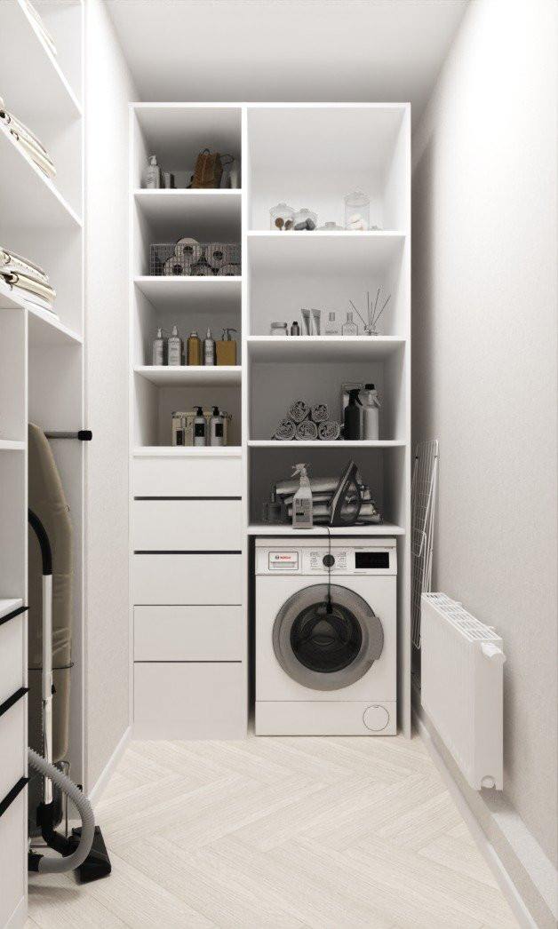 Дизайн постирочной