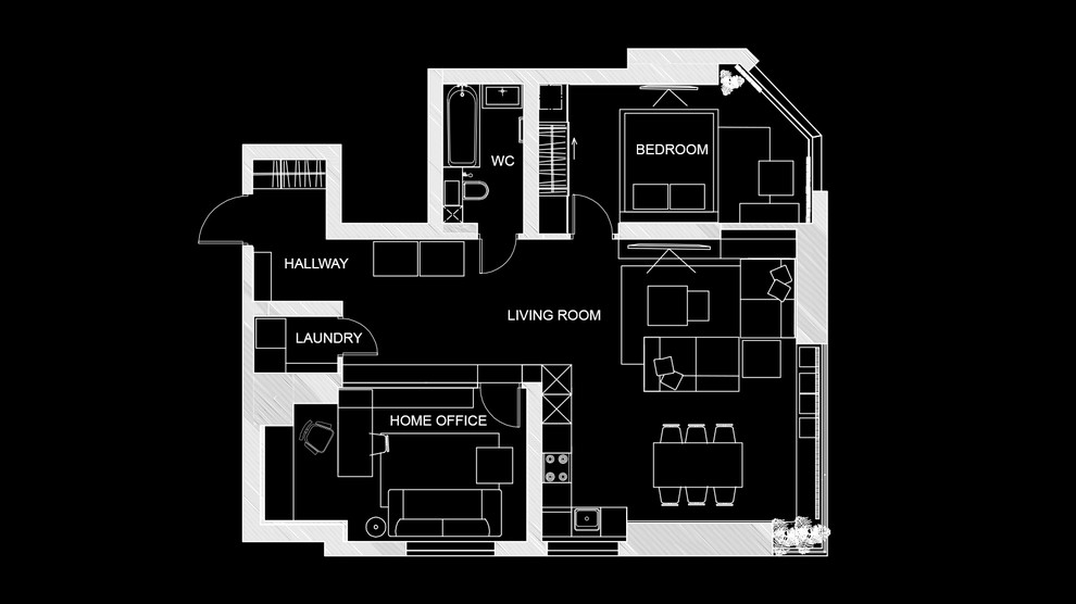 Обложка проекта: Мужские апартаменты